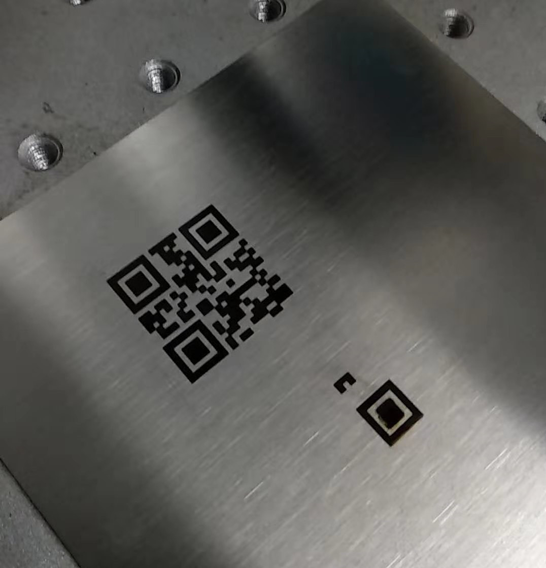 激光打标机打黑不打深的参数怎么调？